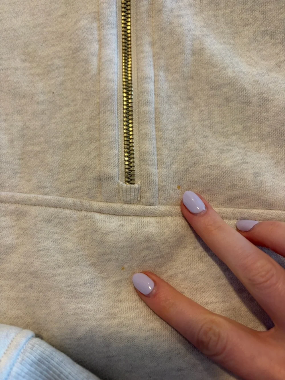 Scuba Crop Heathered Bone/Gold XL/XXL - Picture 3 of 5